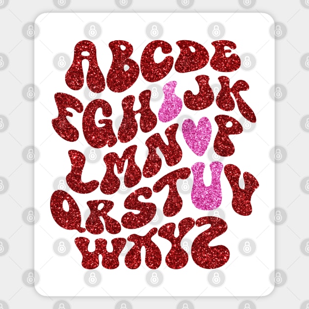 ABC I Love You Magnet by Hobbybox